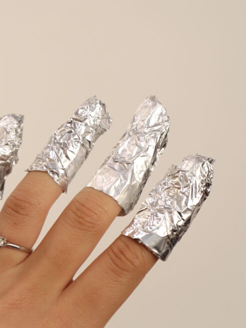 пальці у фользі